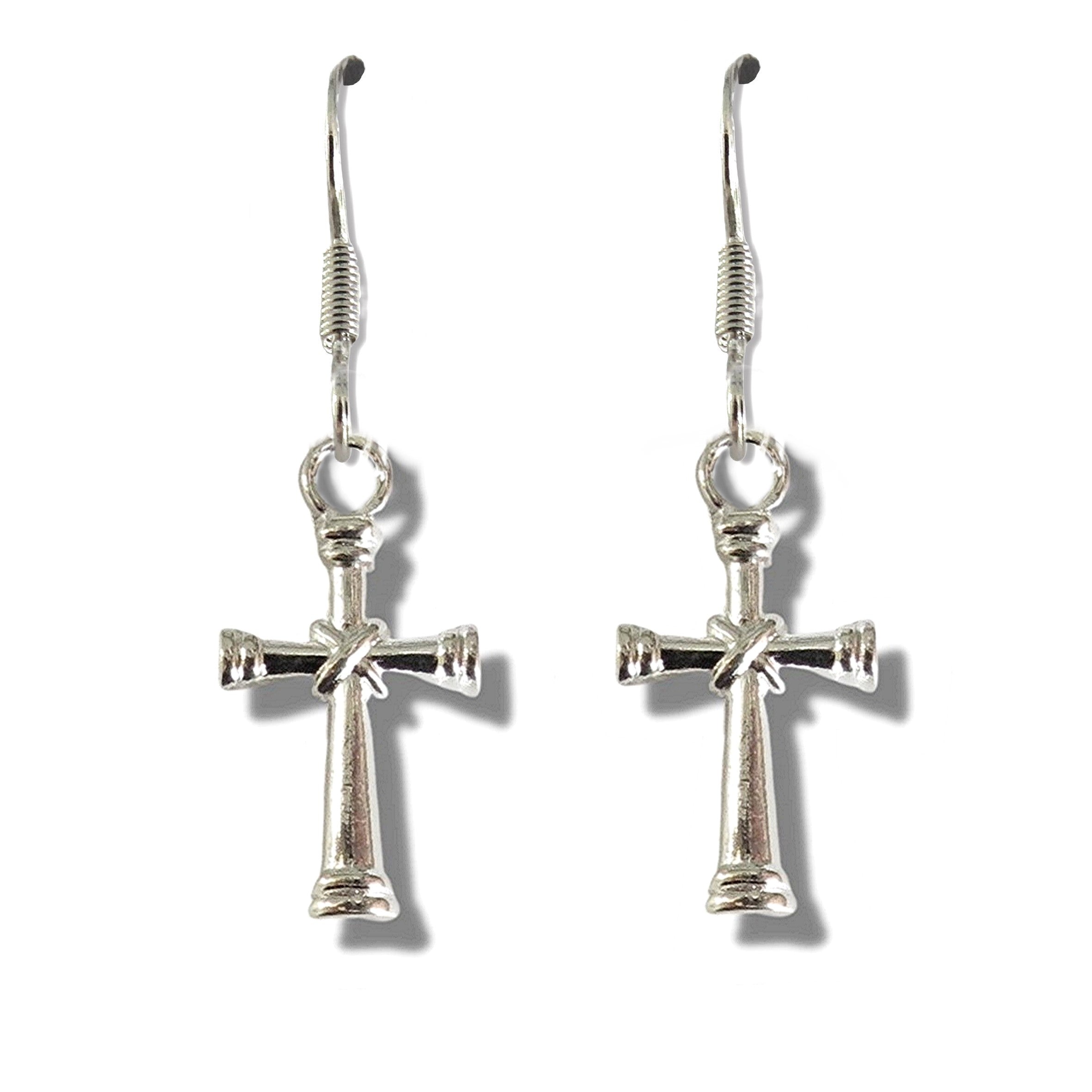 Cross Drop Earrings - Perfect for Any Occasion