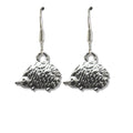 Hedgehog Drop Earrings - Cute Gift for Women