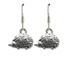 Hedgehog Drop Earrings - Cute Gift for Women
