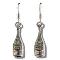 Wine Bottle Drop Earrings - Perfect Gift