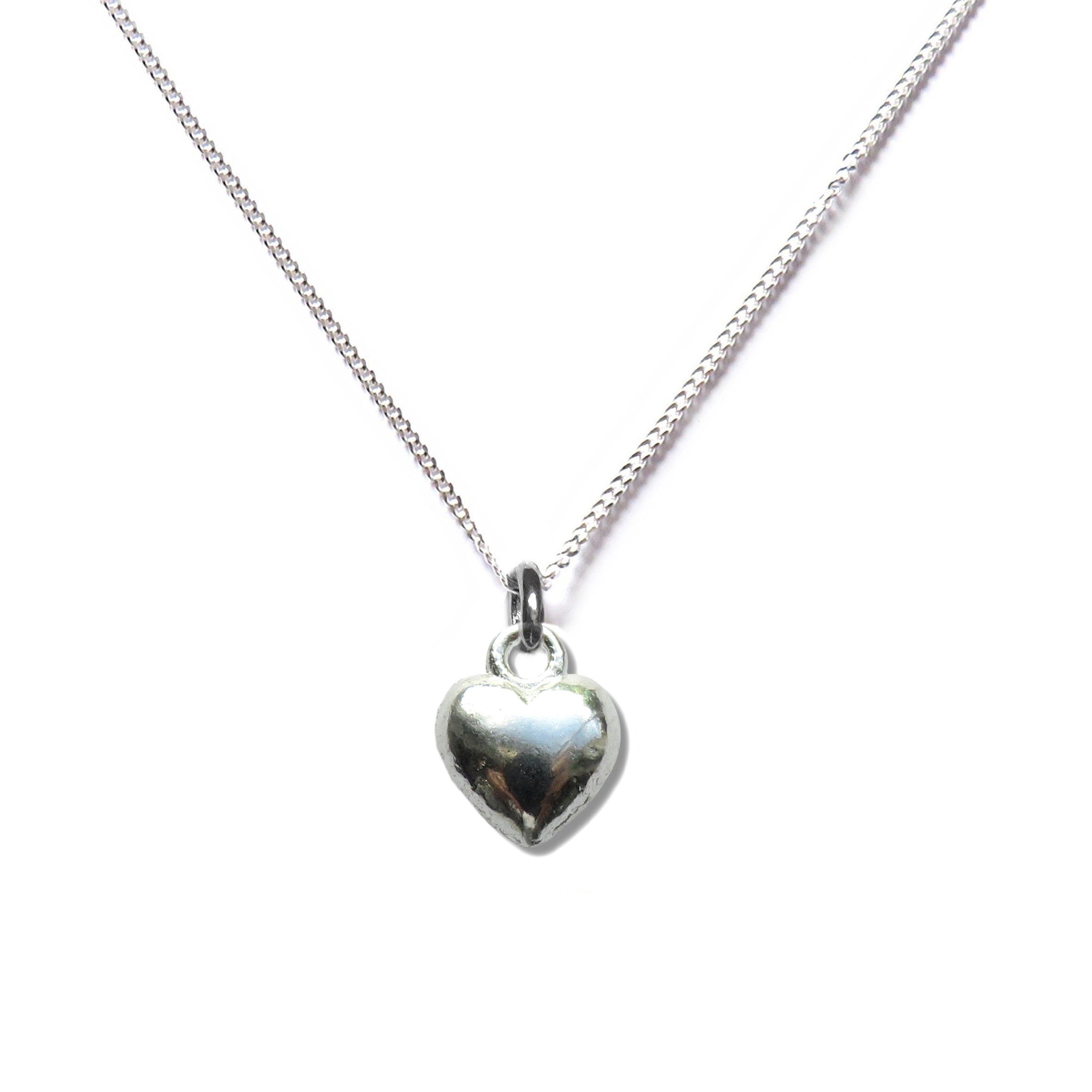 Merry Christmas Mini Gift Hamper with Silver Heart Necklace