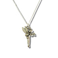 Girls Silver Fairy Necklace