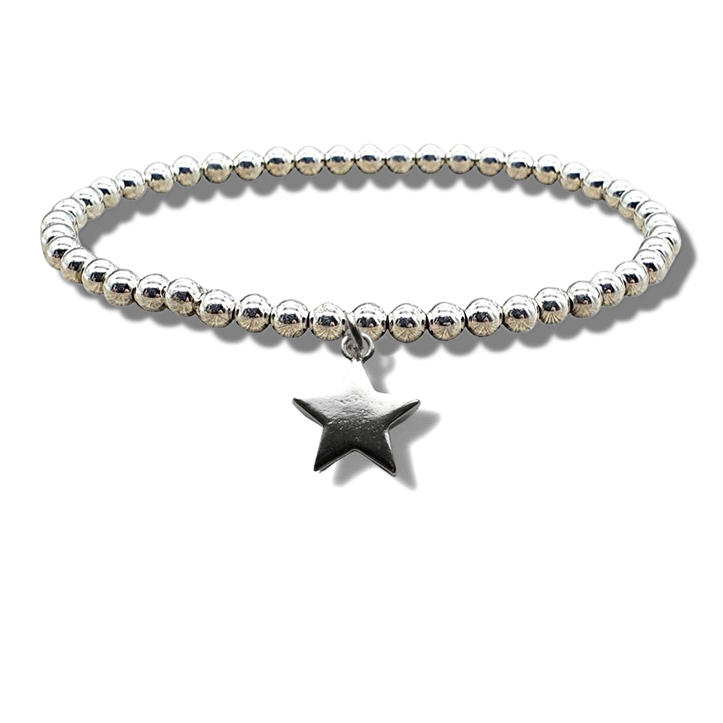 Christmas Star Mini Gift Hamper with Silver Bracelet