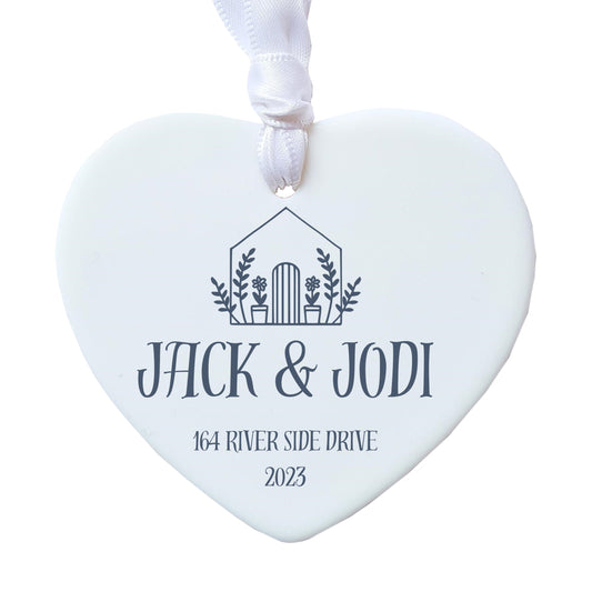 Personalised Little Home Ceramic Decoration