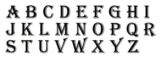 Algerian Heart Keyring with Initials