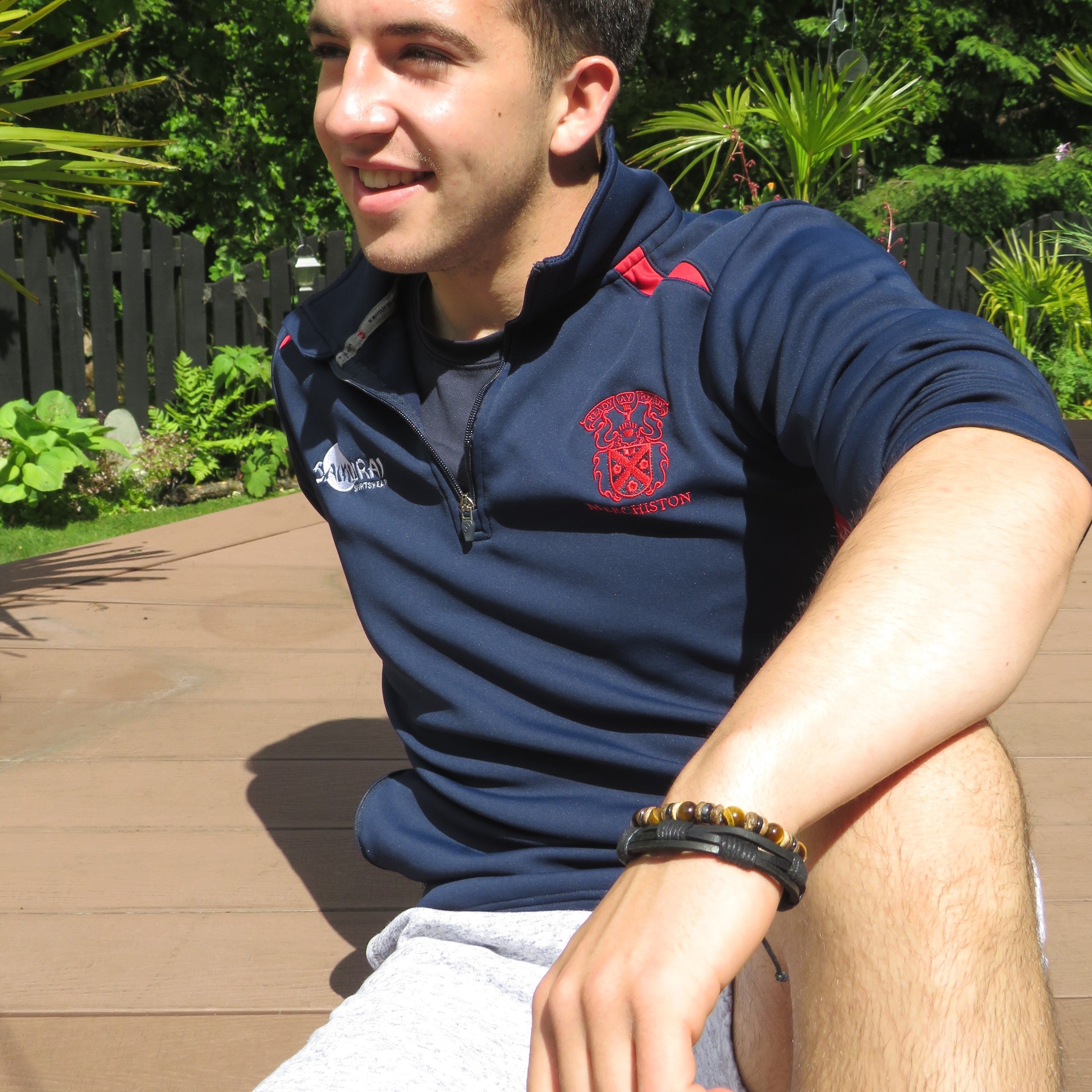 Men's Tigers Eye Beaded Bracelet