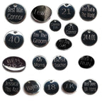 Personalised Men's Luxury Black Leather Bracelet