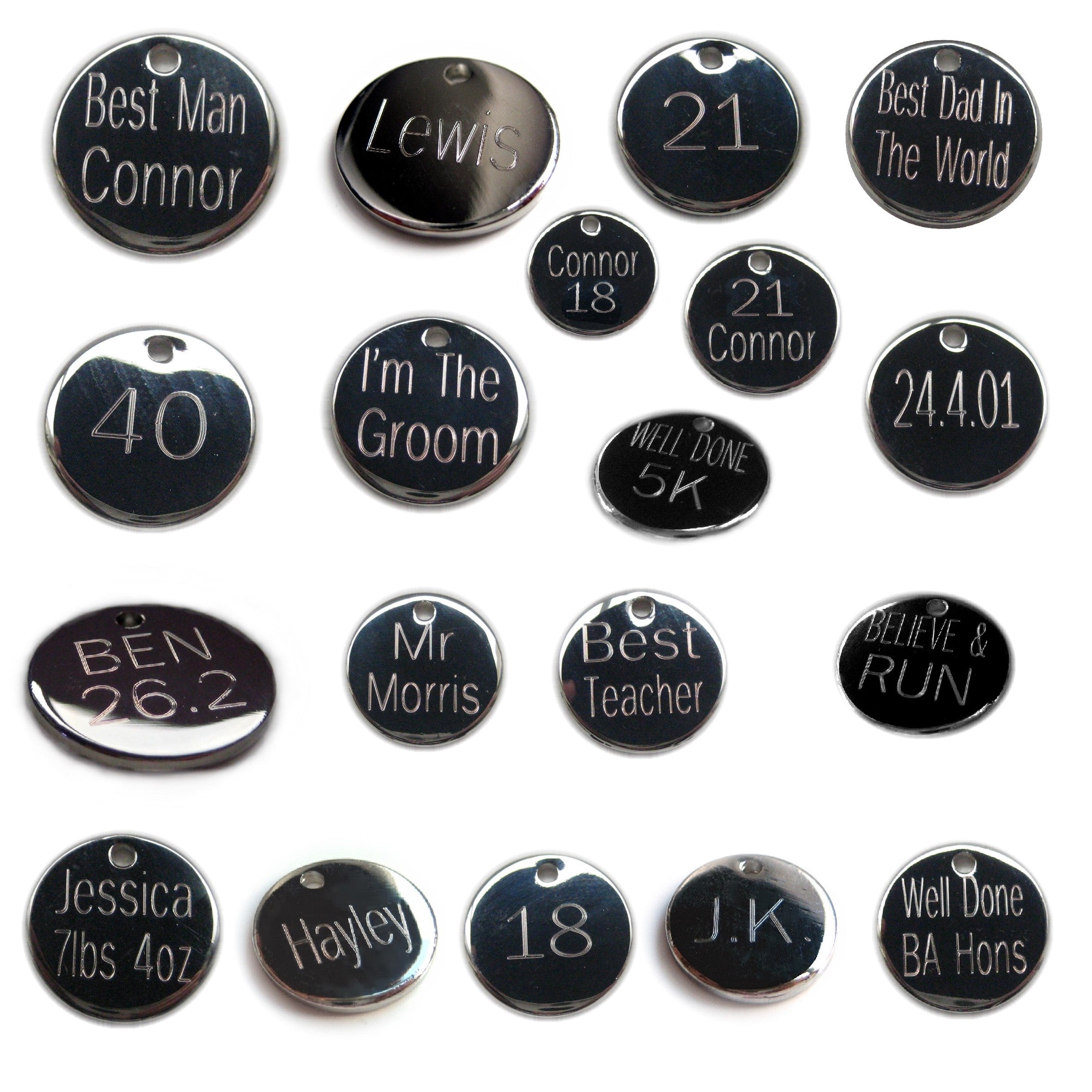 Personalised Men's Luxury Black Leather Bracelet